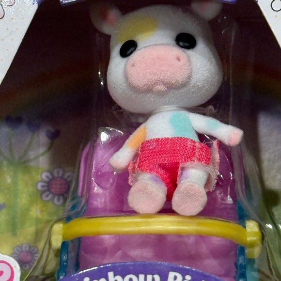 Honey Bee Acres Set of 5 Dollhouse Figurines Nico Haley Benji Ollie Lila New - Picture 11 of 12